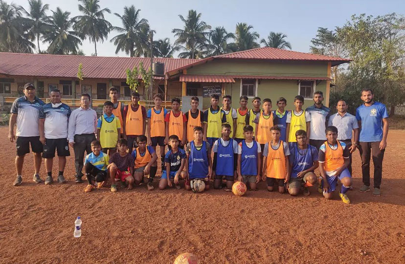 Igniting the spirit of football among kids