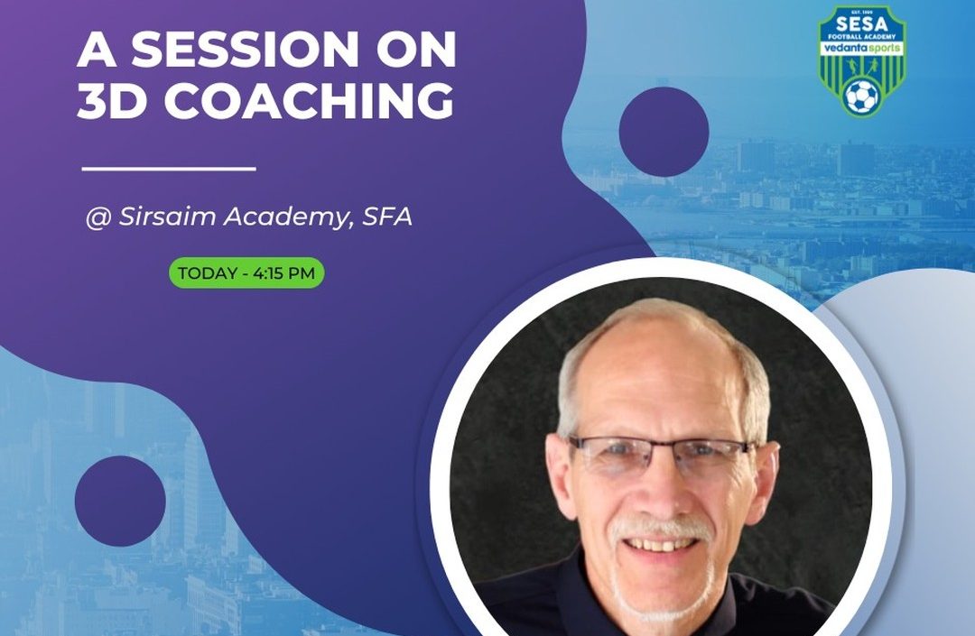 We are elated to host Mark Hull, Director- 3D International Development, 3D institute at SFA for an insightful session on 3D coaching.