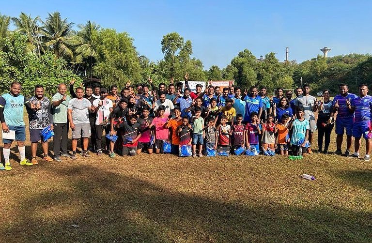 Training camp for the youth of Maina Village