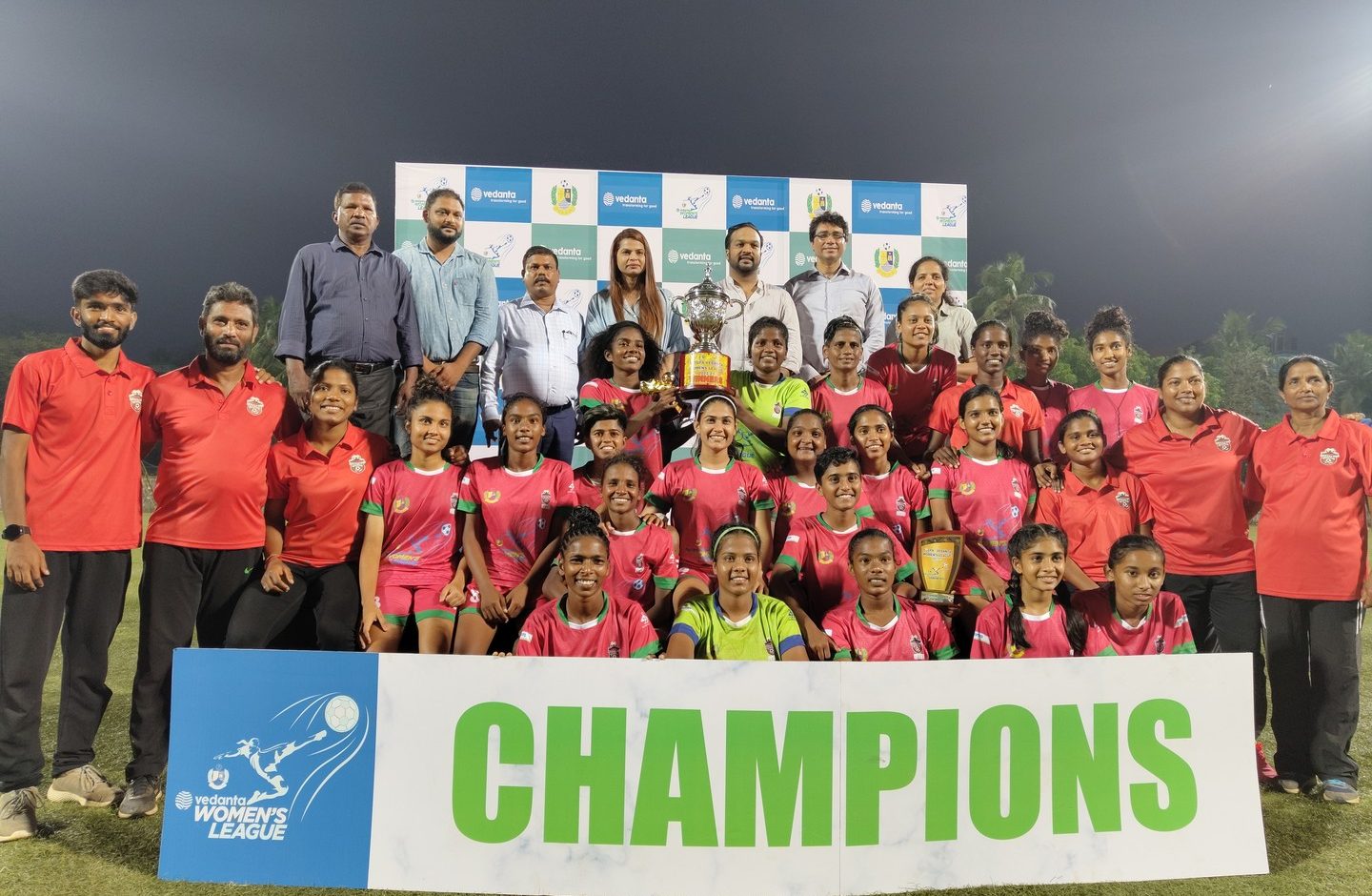 The 6th edition of Vedanta Women’s League 2022 concluded today with Churchill Brothers FC grabbing the winner’s title and Compassion FC emerging as the runners up. Congratulations Champions for the stellar performance throughout the league!