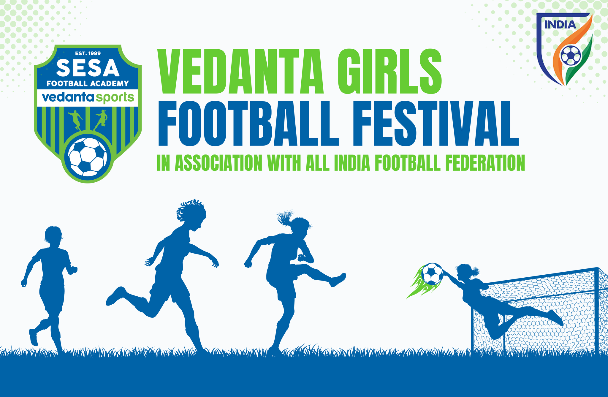 We are glad to announce a festival celebrating the fervor of football and encouraging more young girls to come forward! Stay tuned as we take you along with us to witness young champs in making.