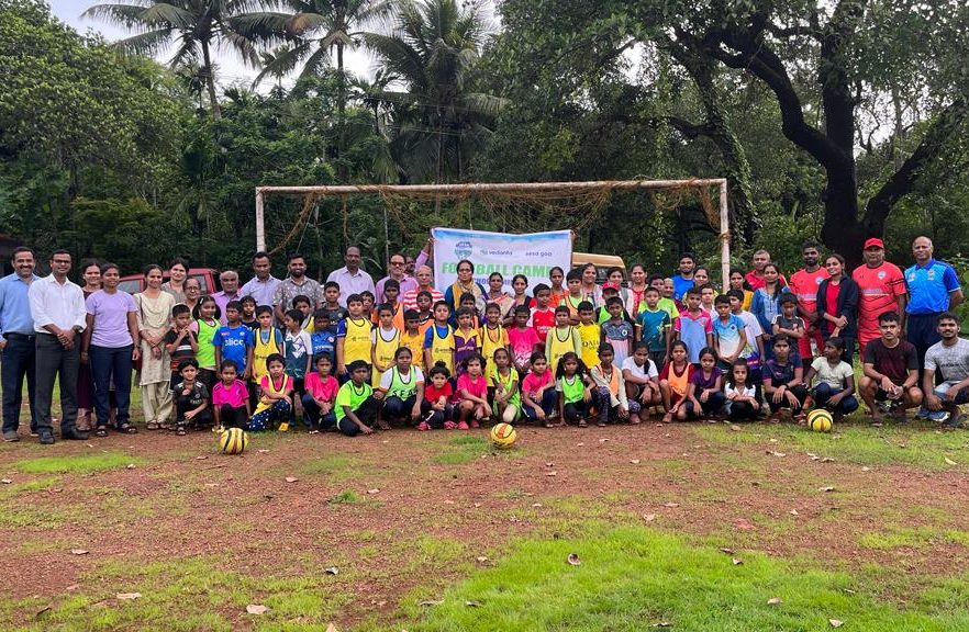 Day 1 Ideal high school’s youngest footballers unleash their potential at Sesa Football Academy’s Pop-Up Camp!