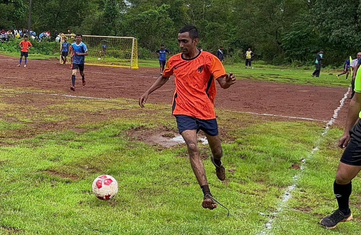 Glimpses  of Day 1 of Vedanta Football Championship 2023!! What an incredible display of enthusiasm from the first 14 teams! Each team gave their absolute best, and it’s truly commendable. A big congratulations to Kelambika ‘A’ for securing their well-deserved spot in the finals!