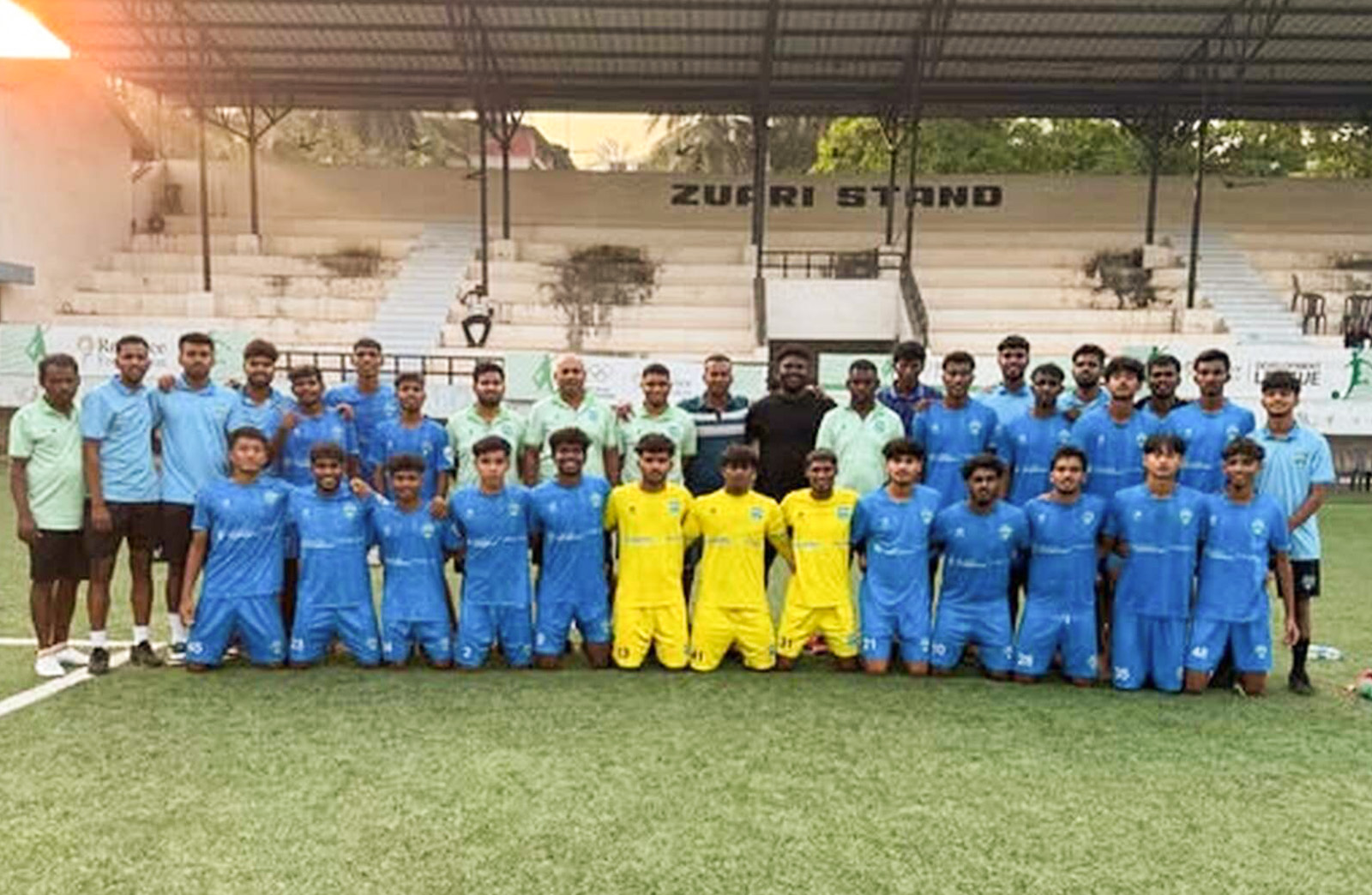 And the team departs for Mumbai to take on bigger challenges that await on their path to glory! Wishing the SFA team All the Very Best for the RFDL National Group Stage Looking forward to our first match with East bengal football club