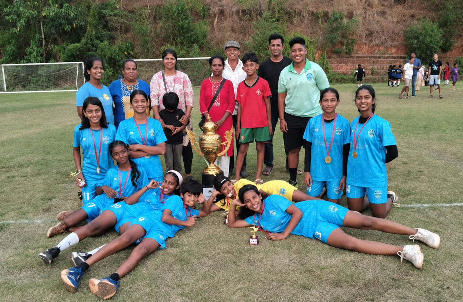 U13-Girls Champions …